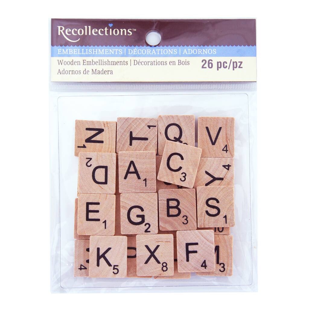 Buy The Wooden Letter Tiles By Recollections At Michaels Buy The Wooden Letter Tiles By Recollections At Michaels